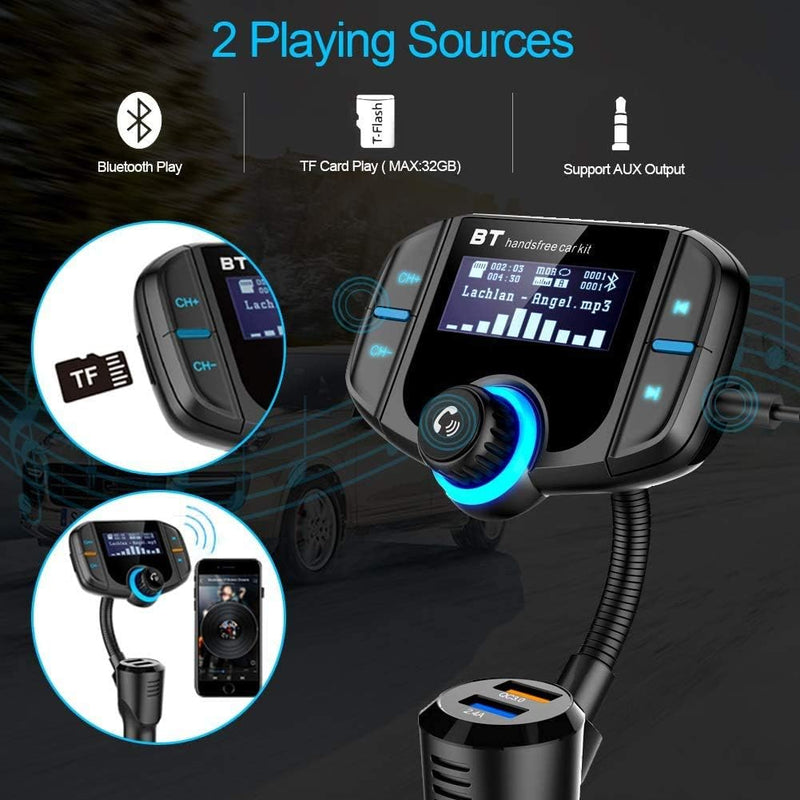 Bluetooth FM Transmitter for Car MP3 Player