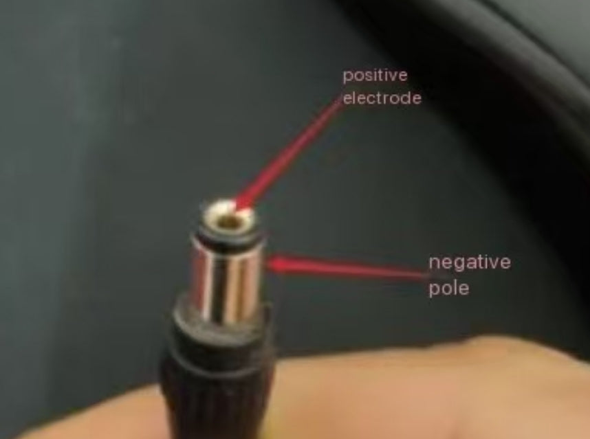 30W power supply connected to household electronic device