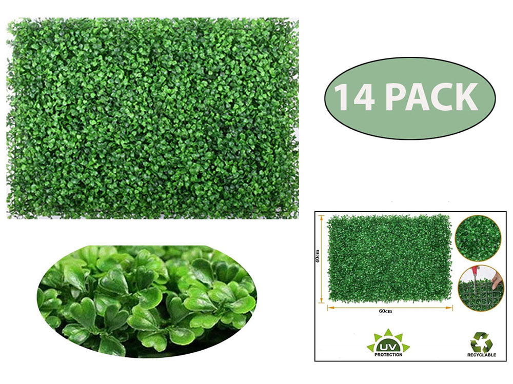 Artificial hedge wall panel used as wedding backdrop decoration