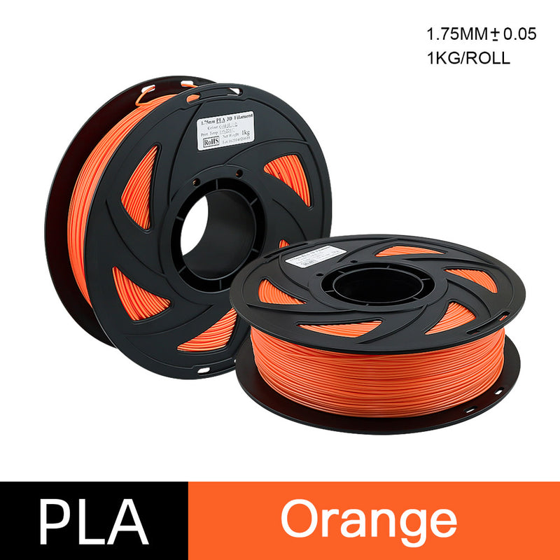 3D PLA Filament FDM 1.75 Degradable (Orange)