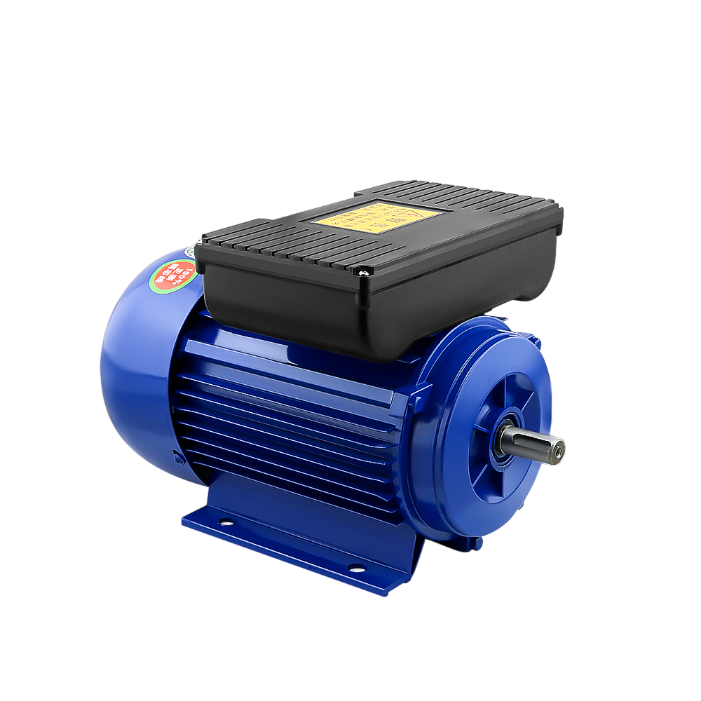 Front view of 05Hp electric motor with dual capacitors