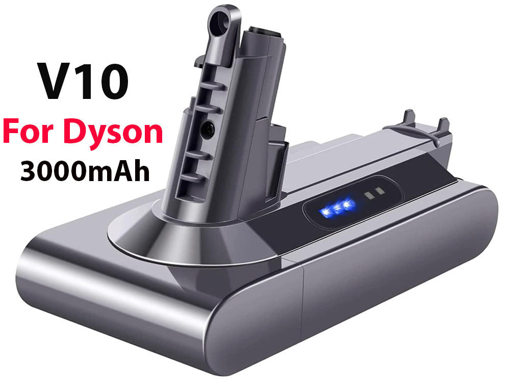Dyson V10 battery replacement with smart circuitry for overcharge protection