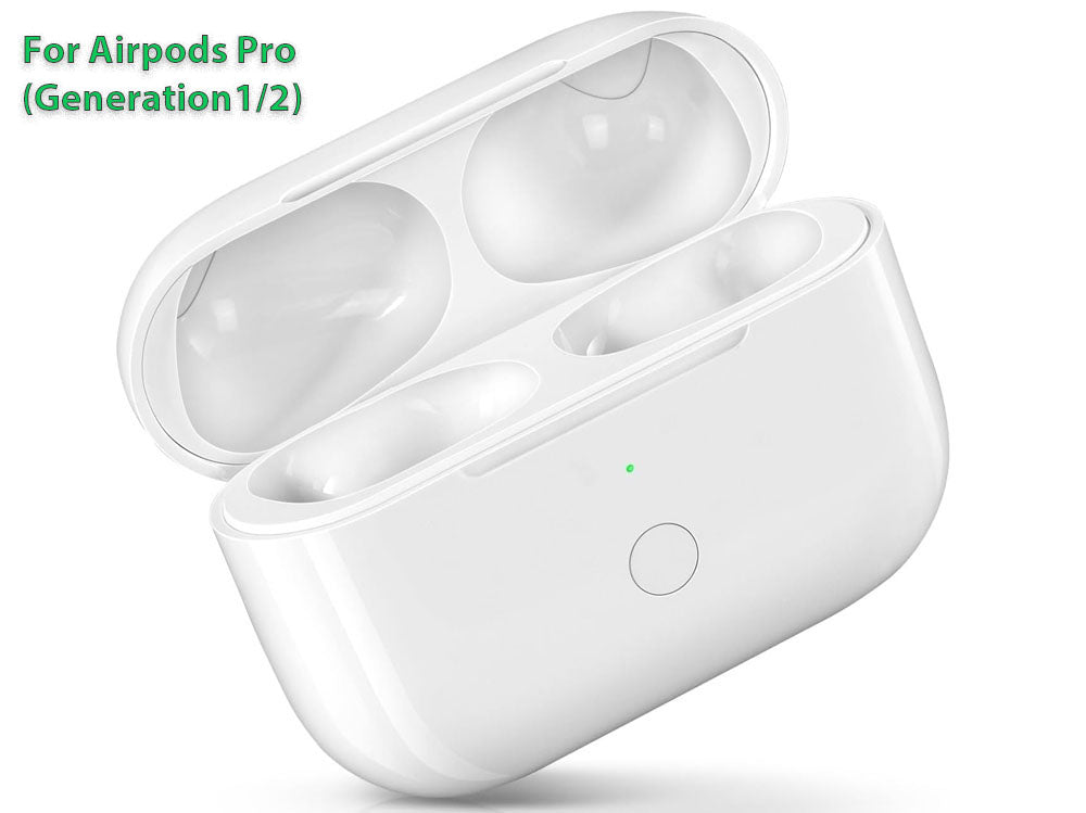 Airpods Pro charging case replacement showing compact size