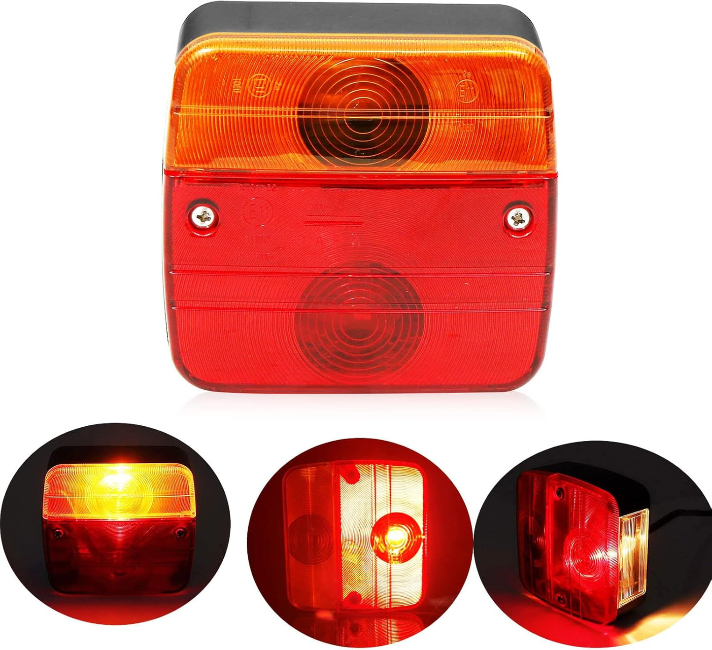 Trailer tail lights installed on agricultural trailer in New Zealand