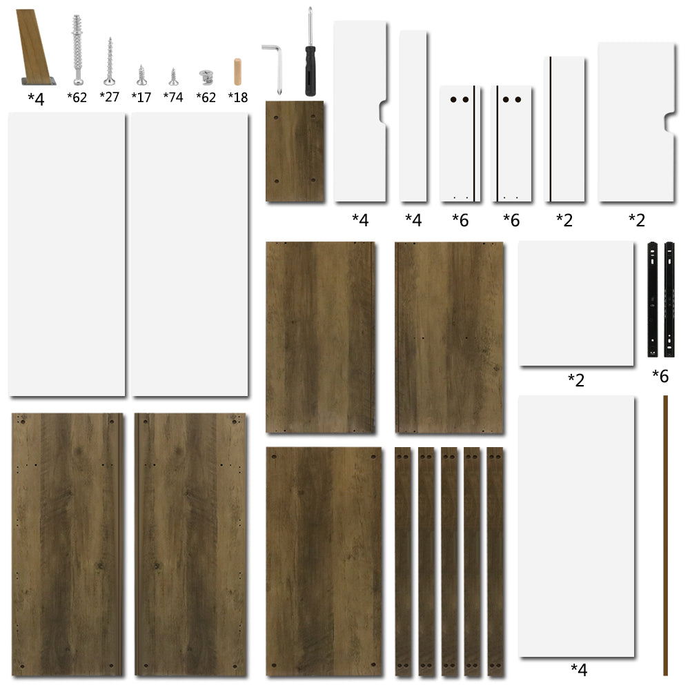 Tallboy 6 Drawer