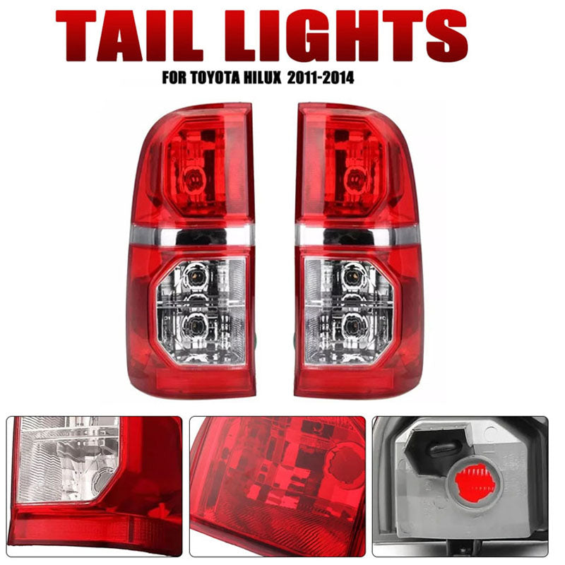 Aftermarket Toyota Hilux Tail Light Pair 2011-2014