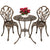 Bistro Set Table with 2 Chairs
