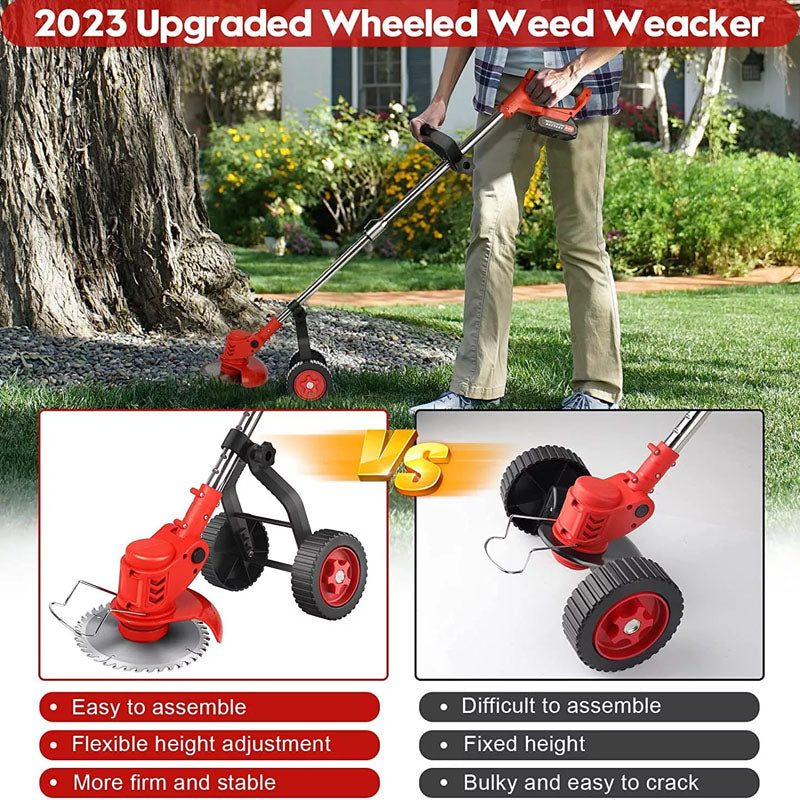 Lawn Mower Cordless Grass Cutter Trimmer