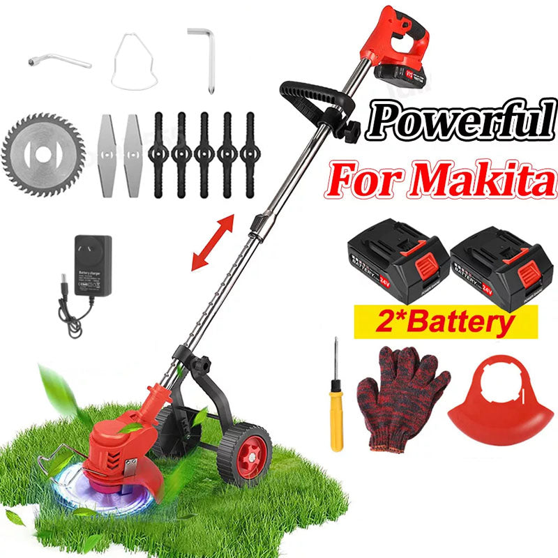 Lawn Mower Cordless Grass Cutter Trimmer
