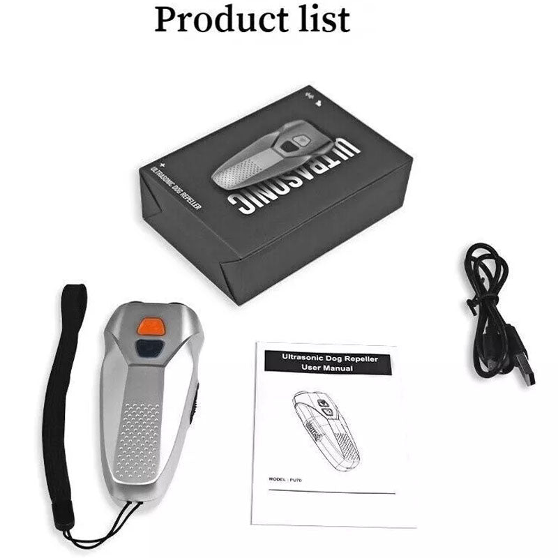 Anti Bark Dog Trainer dual probe design for effective barking control