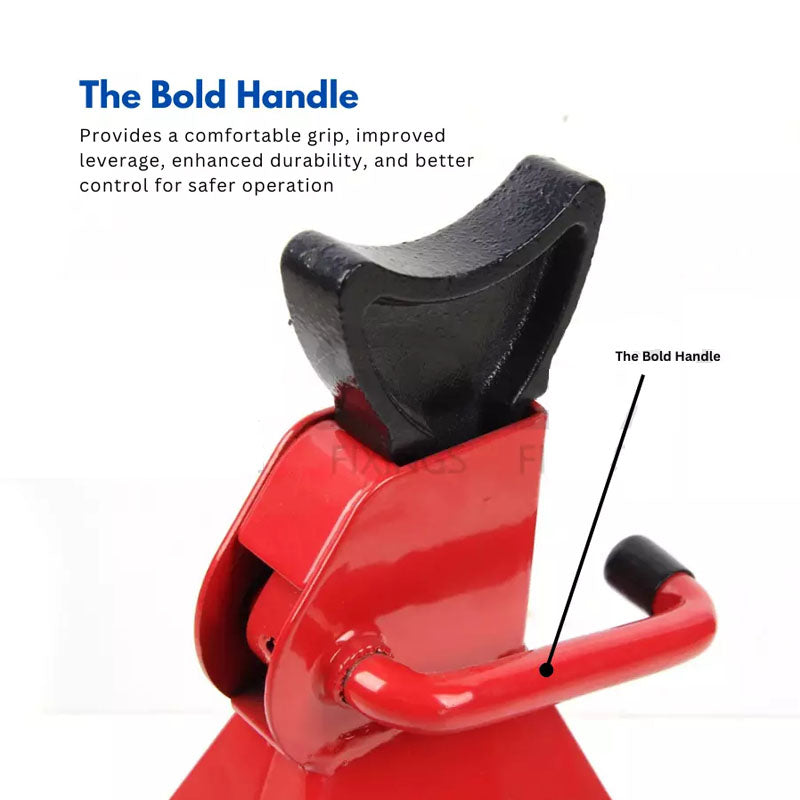 HEAVY DUTY 6 TON AXLE STANDS A PAIR