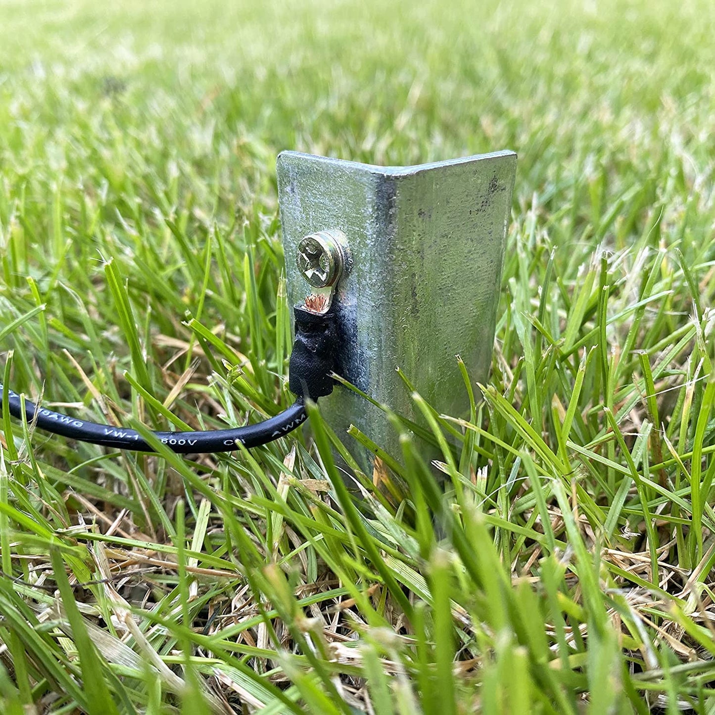 Top view highlighting compact design of electric fence energiser 20km