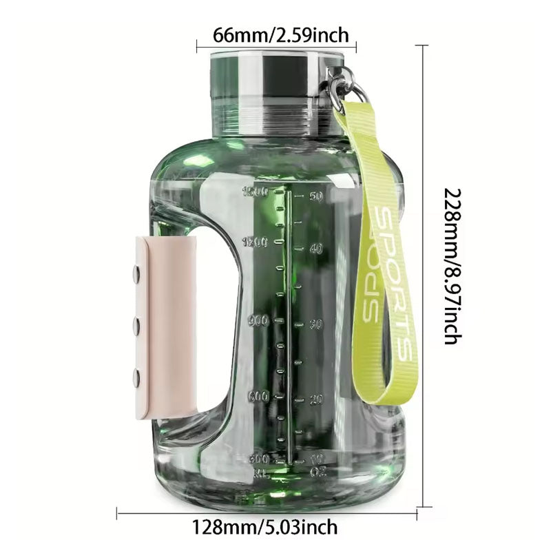 Hydrogen water bottle highlighting food-grade PP material