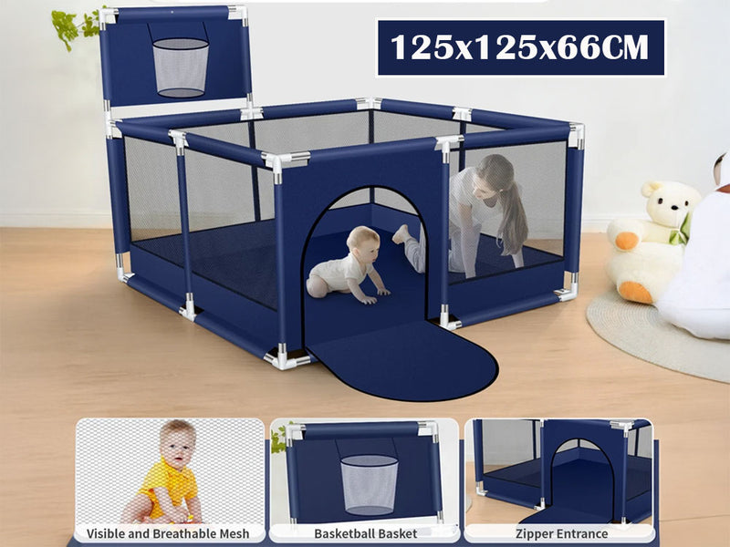 Portable Baby Playpen Fence Gate