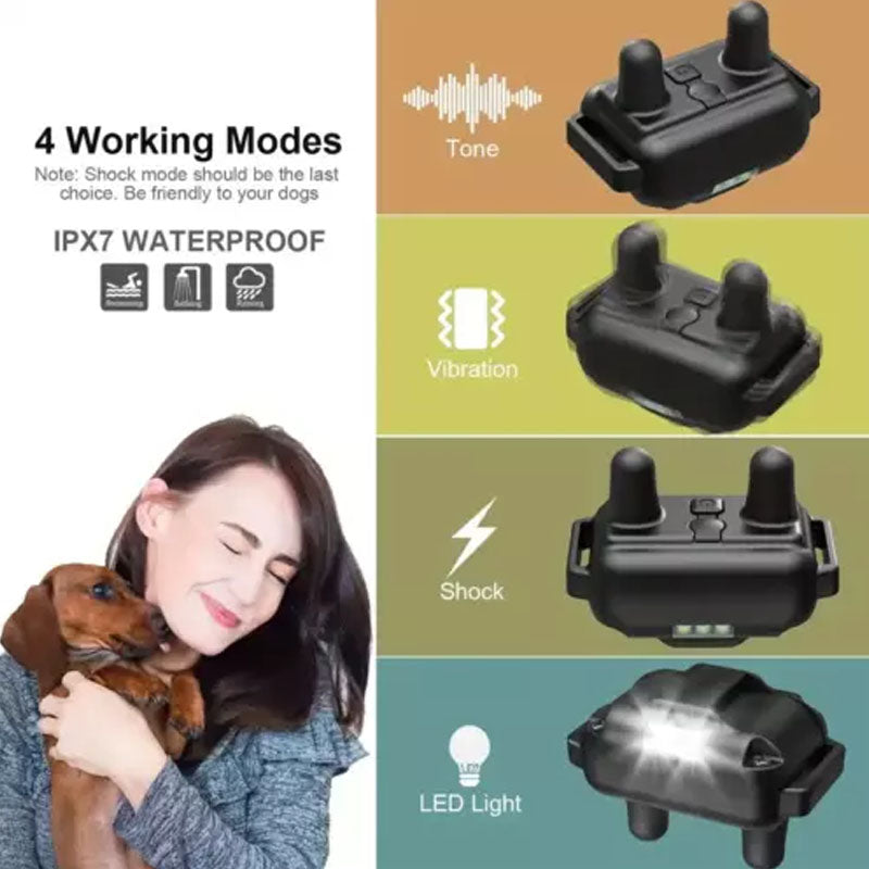 Dog Training Anti Bark Collar with Remote