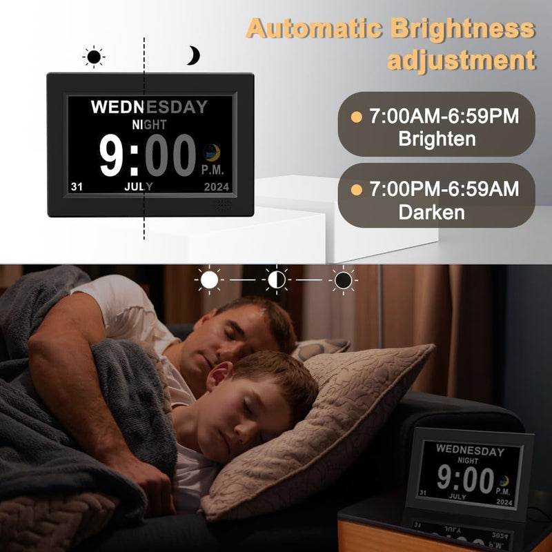 Alarm Clock Large LED Clock