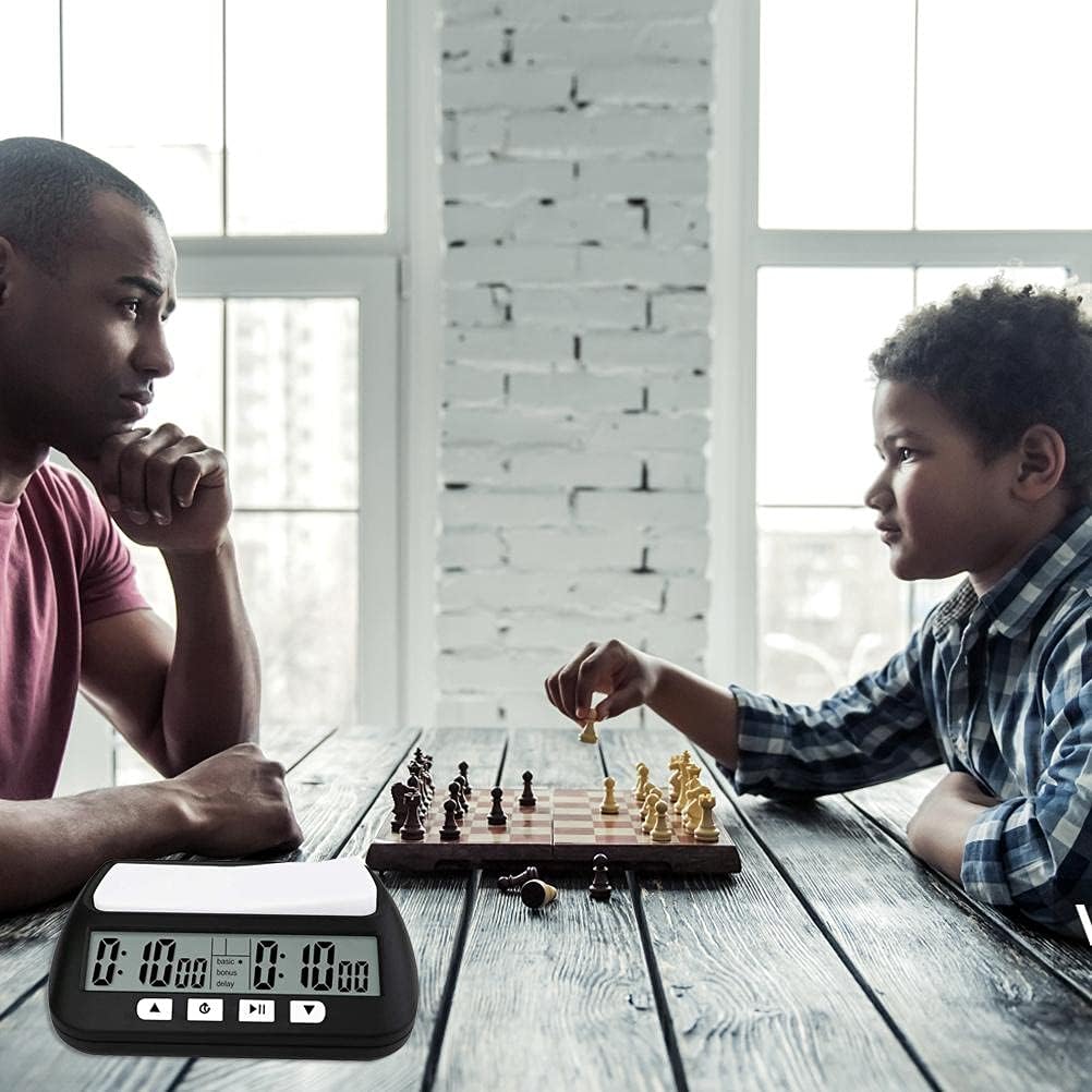 Chess Clock Digital Chess Timer Professional for Board Games