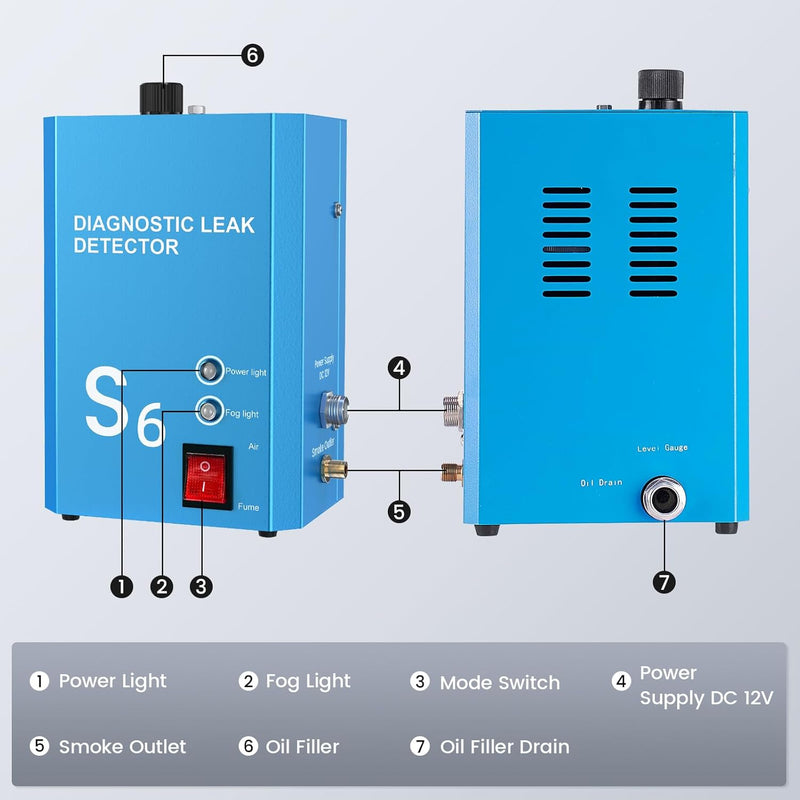 Automotive Tools Smoke Leak Detector