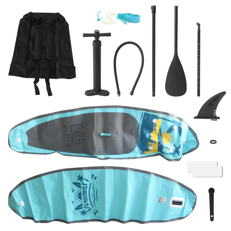 11ft' Inflatable Stand Up Paddle Board Surfboard SUP