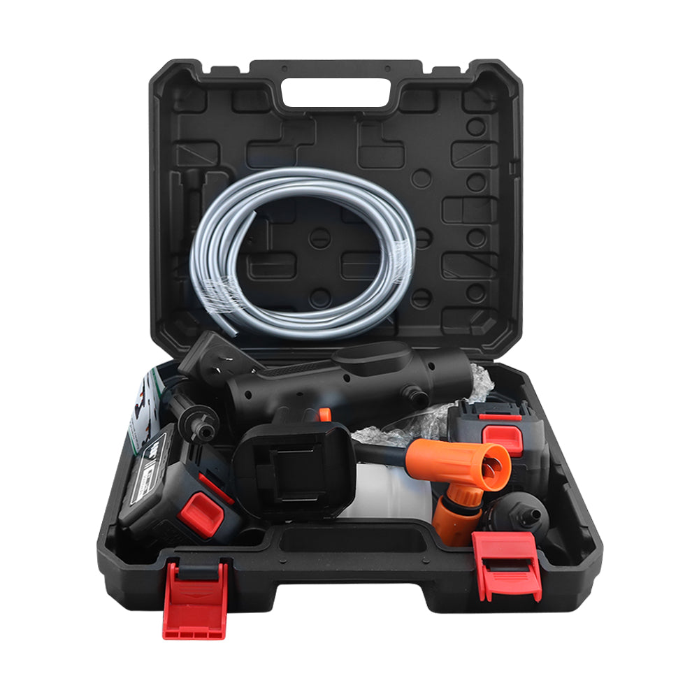 Pressure washer cordless with charger and user manual included