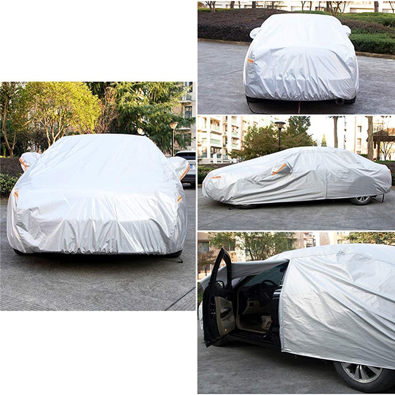 Aluminum Layer Car Cover for Sedan 3XXL