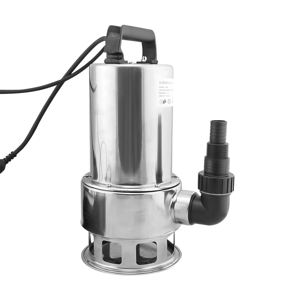 Pump base showing sealed design for clean and dirty water use