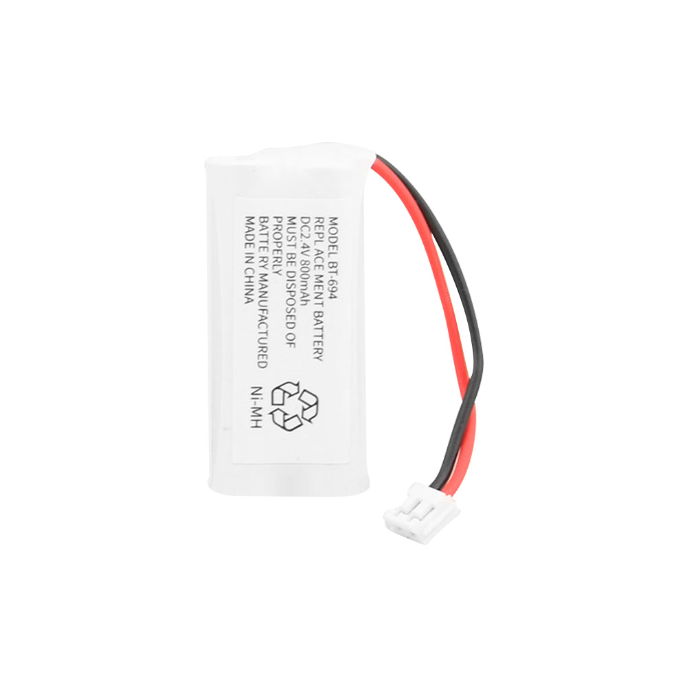 Uniden BT694 battery showing compact size suitable for cordless phones