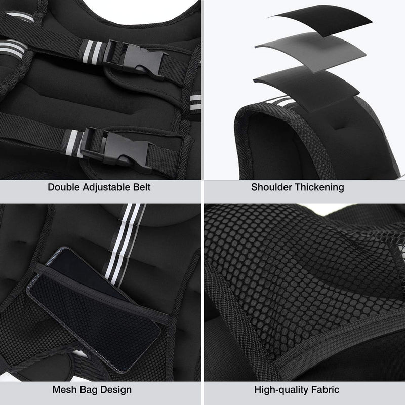 Sport Weighted Vest Workout Equipment 10kg