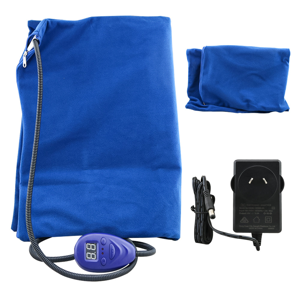 Electric Pet Heat Pad Heating Mat Heated Blanket Dog Cat Bed Thermal Protection Timer with 2 Cloth Covers