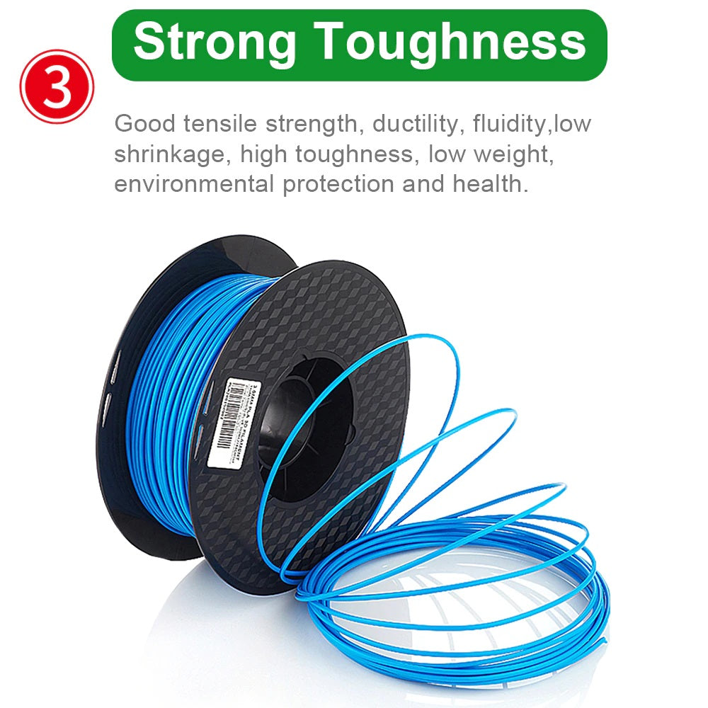 3D printer filament PETG spool ready for FDM 3D printer use