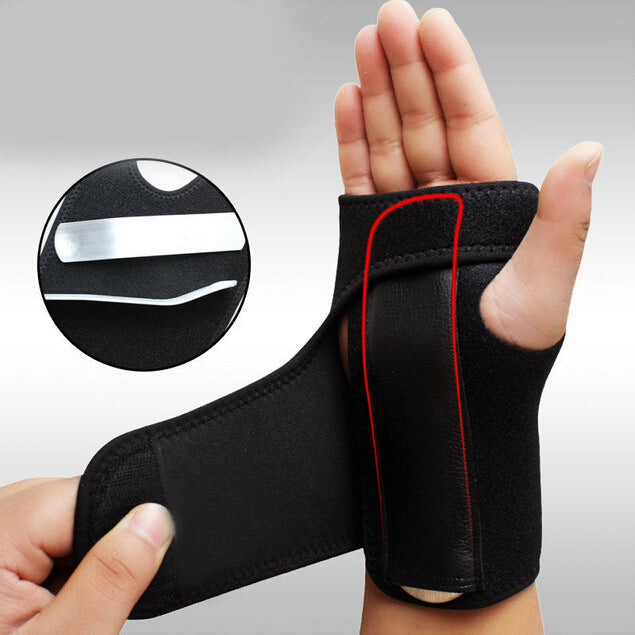 Wrist support right hand showing lightweight design for daily use