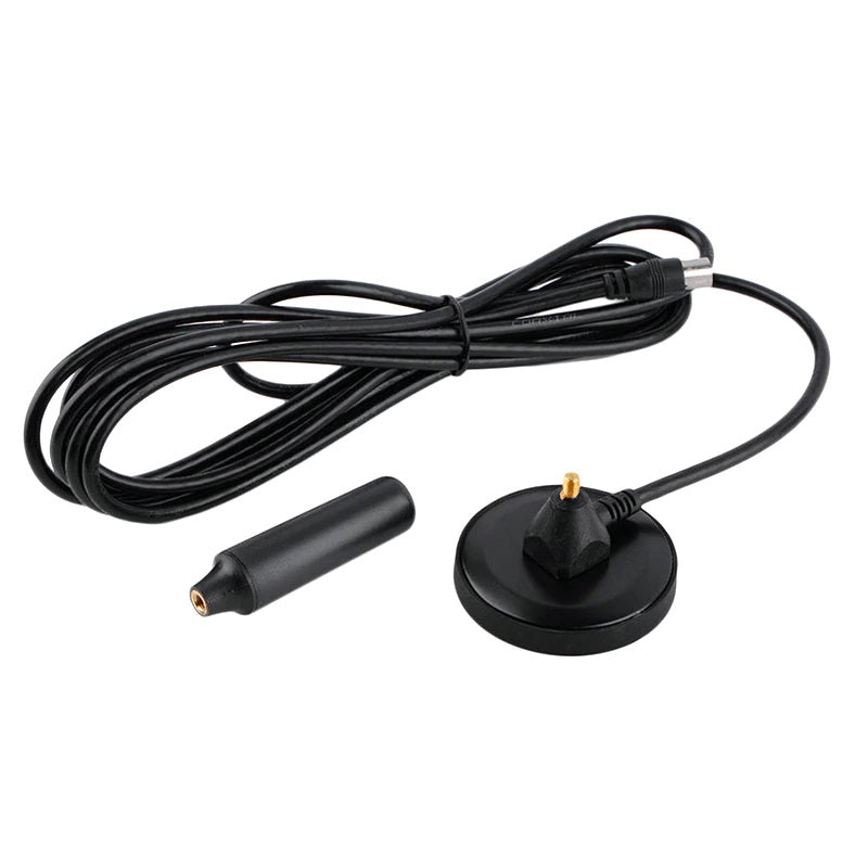 Indoor Freeview aerial antenna packaging including antenna and base components