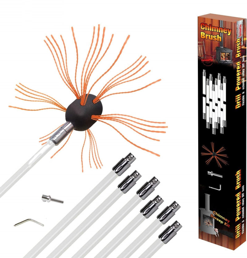 Chimney Cleaner Kit Flexible Dryer Vent