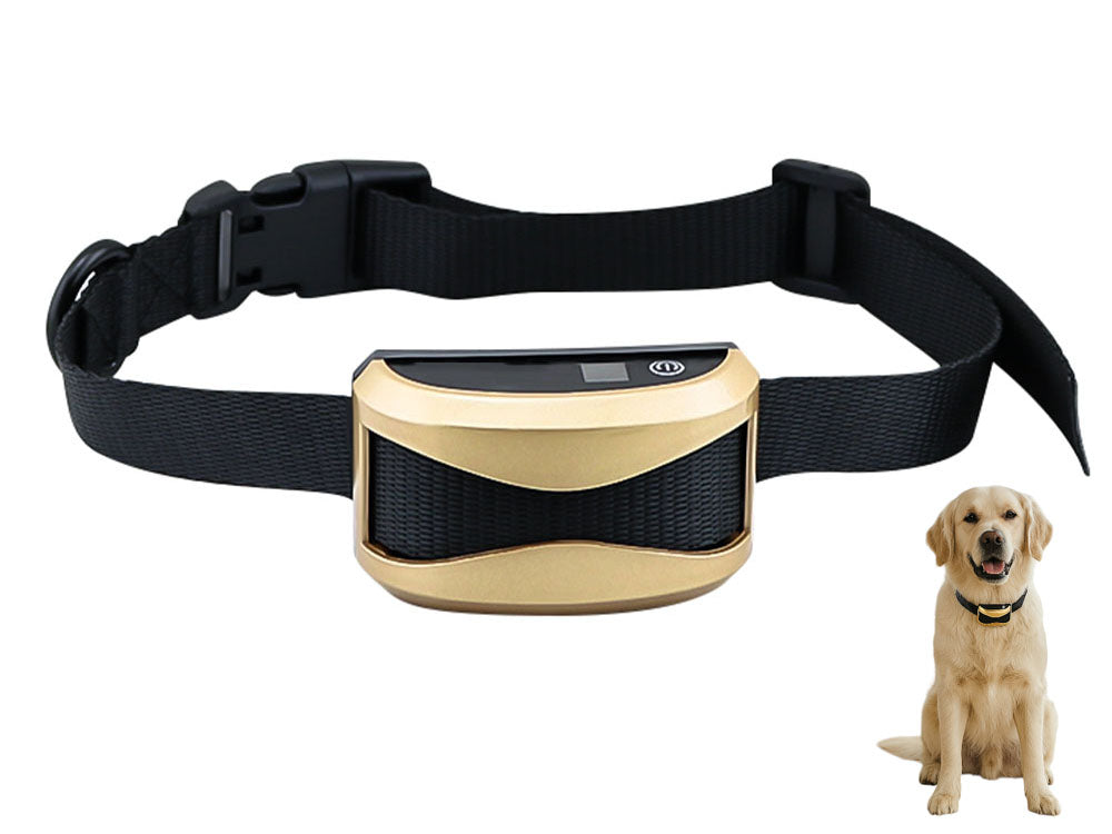 Anti Bark Dog Collar demonstrating vibration feature