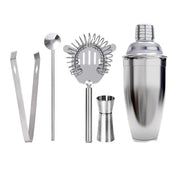 Cocktail shaker set stainless steel with mirror finish
