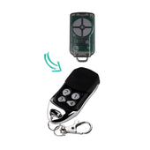 ATA PTX5 V2 garage door remote front view with grey buttons