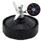 Nutri Ninja blade 7 fin extractor blade top view showing sharp edges