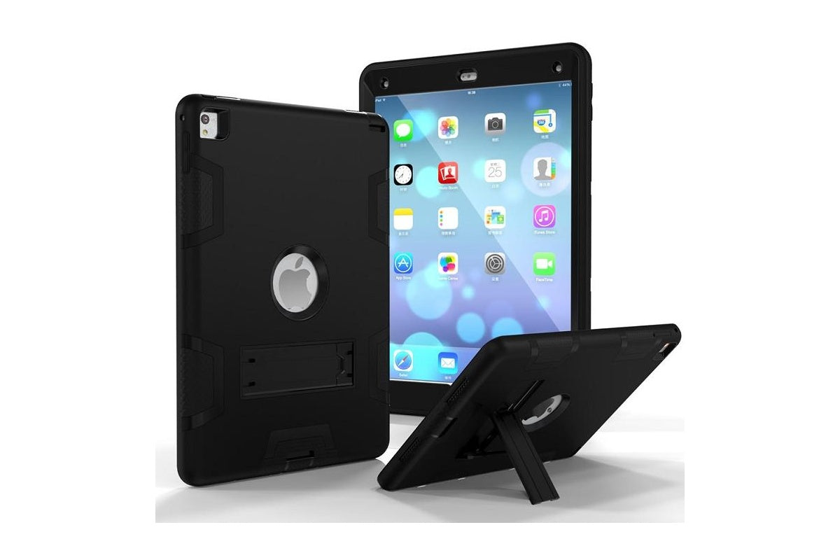 Side view of iPad Pro 105 case showing port covers