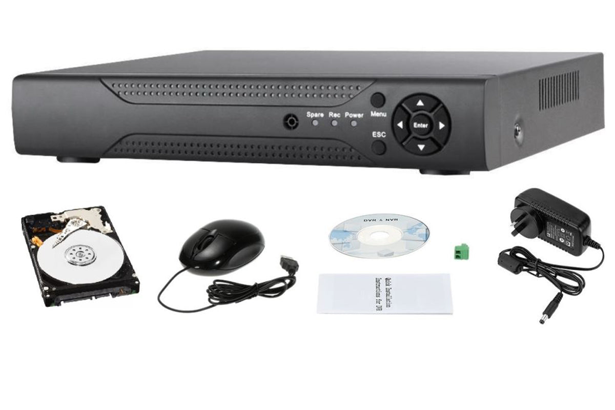 DVR 8CH Recorder with 1 TB HDD