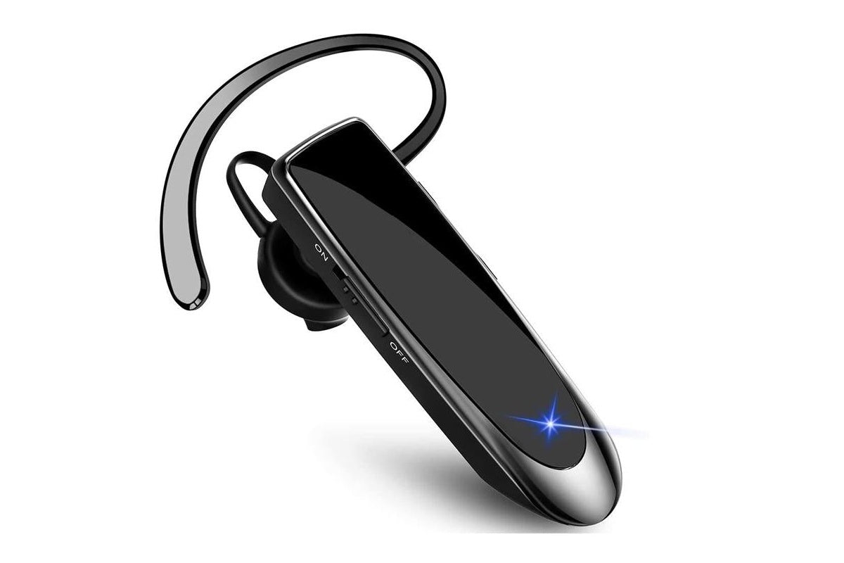 Bluetooth 5.0 Wireless Handsfree Noise Reduction Headset Black
