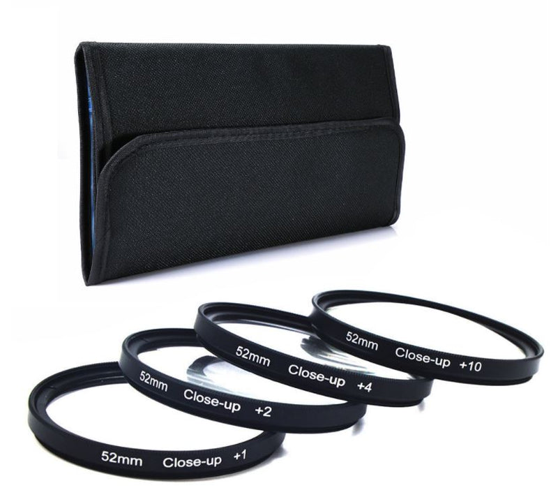 Aftermarket Close up Macro Lens Filter set 52mm