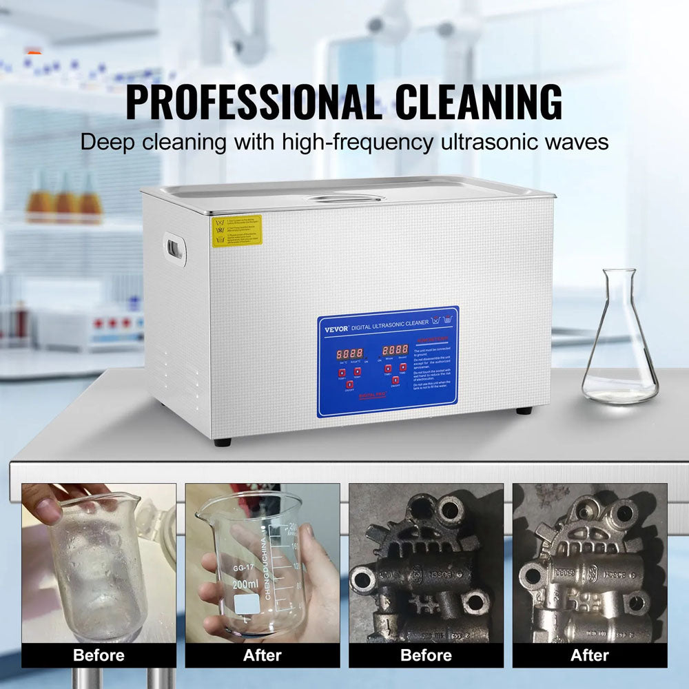 Heated Ultrasonic Cleaner 30L Ultrasonic