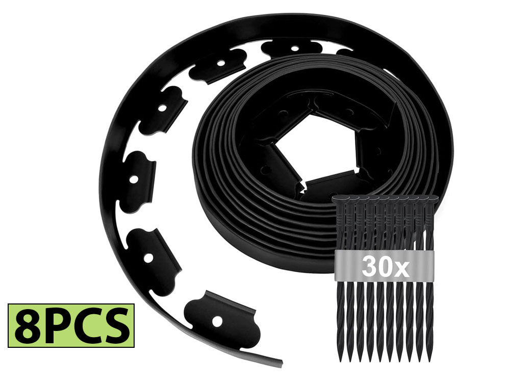 Garden Lawn Edging 10Mx8PCS