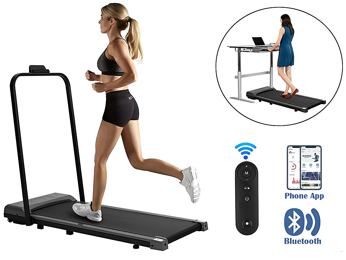 Foldable Walking Pad Treadmill Compact Flat