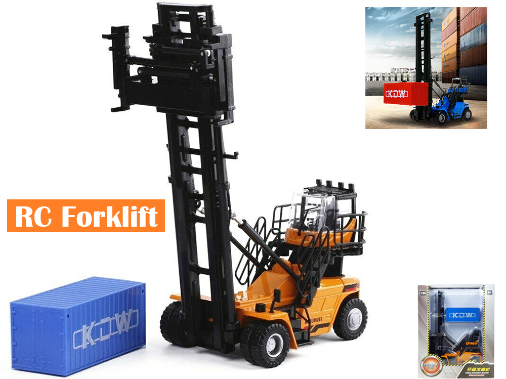 RC forklift toy packaging box included in NZ delivery