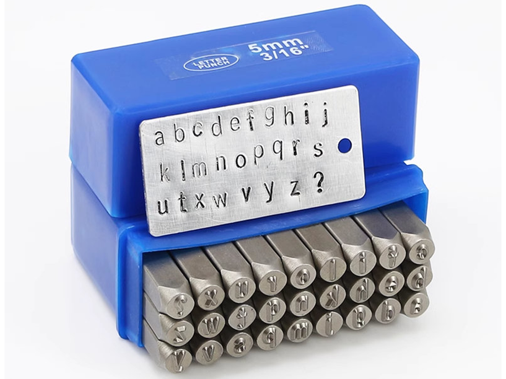 27-Piece Letter Punch Set