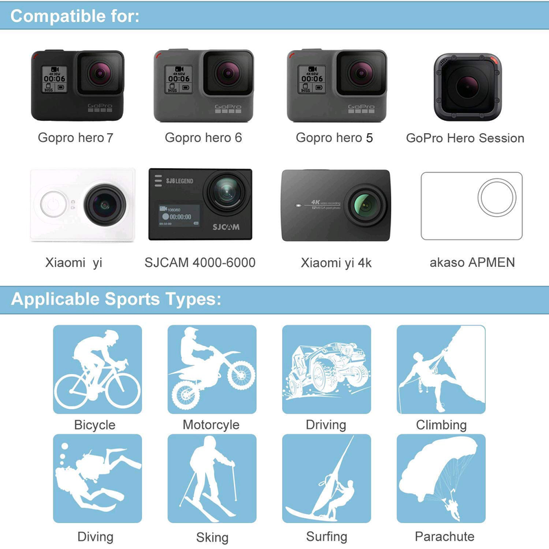 Action Camera Accessories