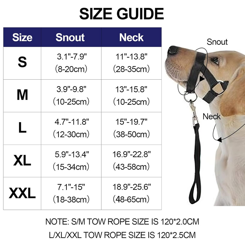 Adjustable Pet Dog Head Collar