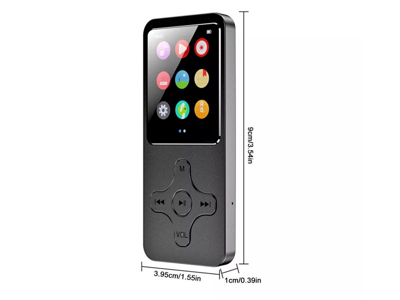 8 GB Mp3 Player with 1.8” Screen