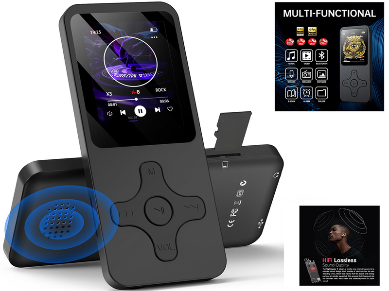 8 GB Mp3 Player with 1.8” Screen